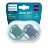 Philips AVENT Šidítko Ultra air neutral 6-18m chlapec modrá, 2ks