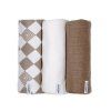 LODGER Swaddler Solid Matcha 3balení 70 x 70 cm Buffalo