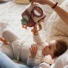 BABYONO Kostka sensorická Rabbit Karo 0m+