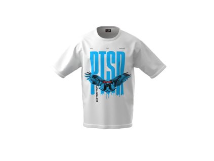 PTSD triko velke modre logo predek