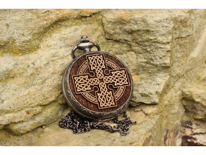 Kapesní hodinky (CIBULE) Keltský kříž II