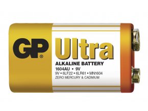 Alkalická baterie GP Ultra 6LF22 (9V)