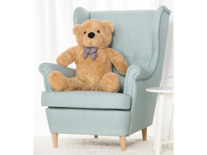 plysovy medved Kvido 90cm bezovy