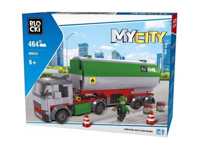 Blocki MyCity stavebnica cisterna 464 dielikov