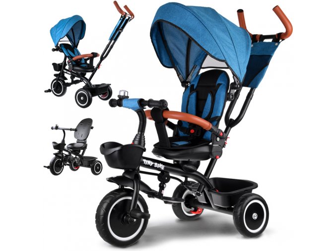trikolka Tiny Bike zelenomodra