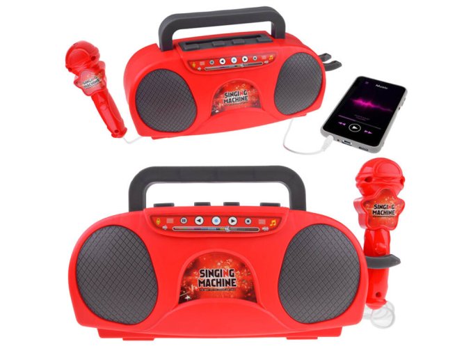 radio s mikrofonem Singing Machine