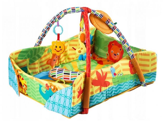 Ecotoys hracia deka 3v1 Veselý cirkus