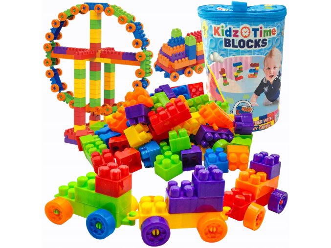 detska stavebnice Time Blocks 600 dilku