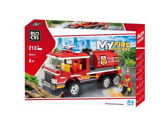 Bločkov hasičská cisterna 213 dielikov