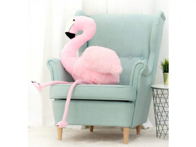 Plyšový plameniak Pinky 120 cm