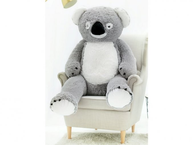 Plyšový medveď Koala 130 cm sivý