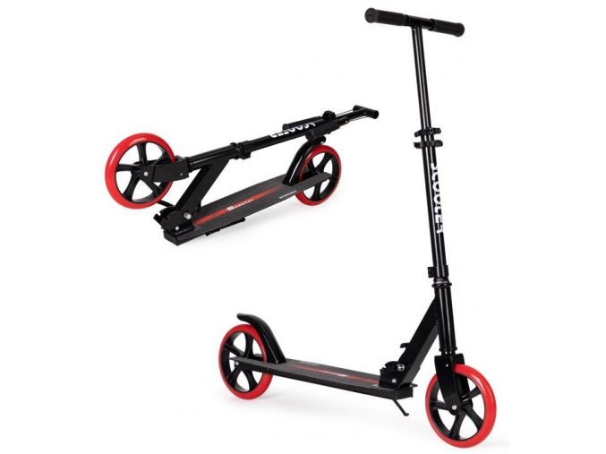 detska skladaci kolobezka Black Scooter