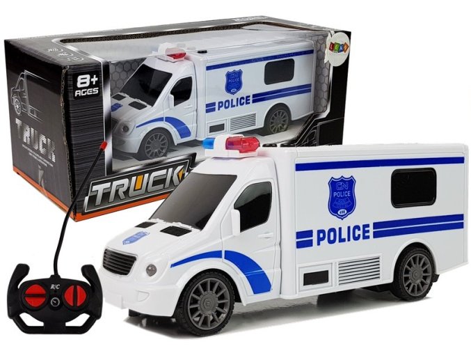 Policejni auticko Dodavka na dalkove ovladani
