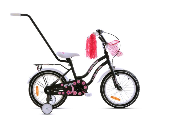 Mexller detske kolo Sisi 16 palcu bilo cerna 2
