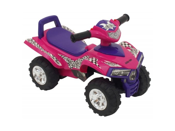 Baby Mix odrazedlo ctyrkolka Quad ruzova