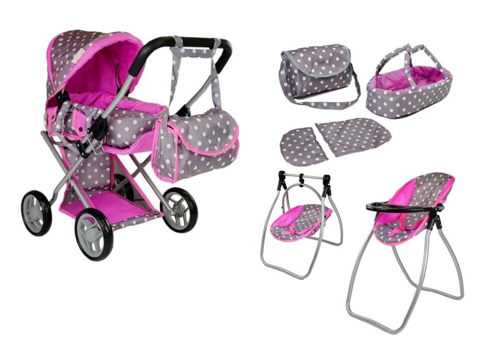set Alice 9346D jidelni zidlicka sedy