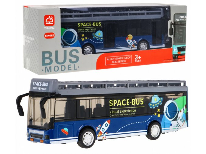 kovovy autobus Space Bus