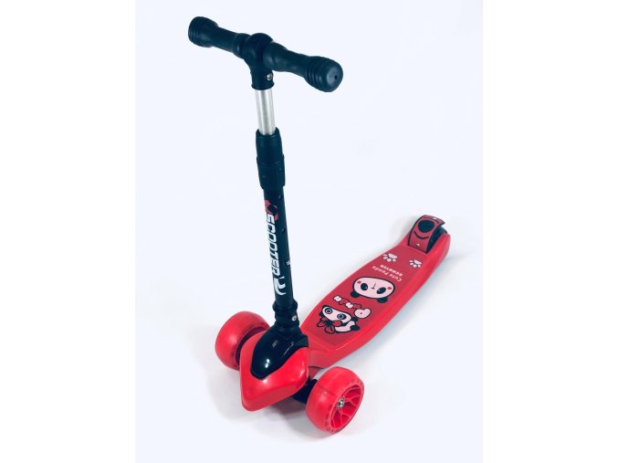kolobezka panda cervena 3