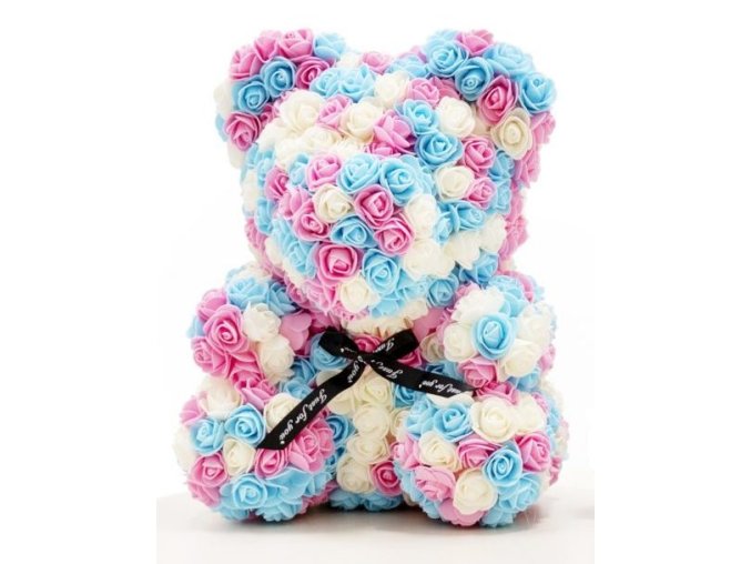 medved z ruzi multikolor 40 cm