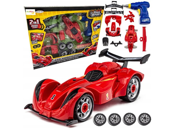 sroubovaci Formule cervena 5