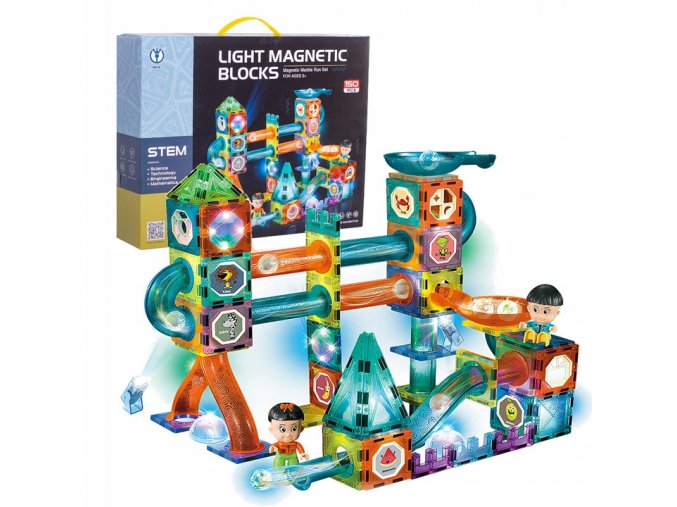 doris magneticka svitici stavebnice 150 dilku