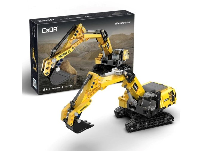 cada stavebnice bagr 467 dilku