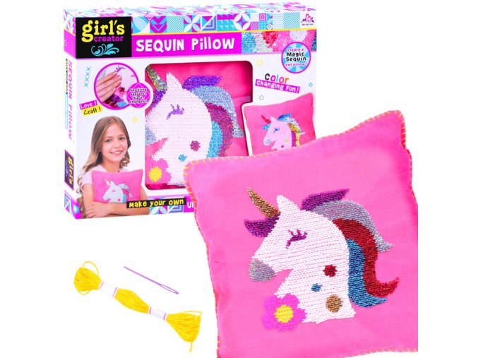 sada na vyrobu polstare Sequin Pillow