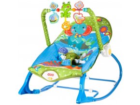 kojenecke lehatko Baby Rocker modre