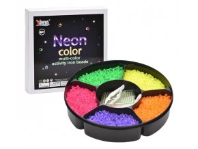 zazehlovaci koralky neon Iron beads 7500 kusu 2