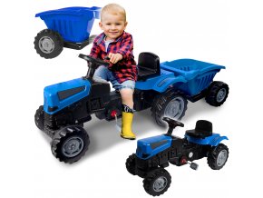 detsky traktor Active Pedal modry