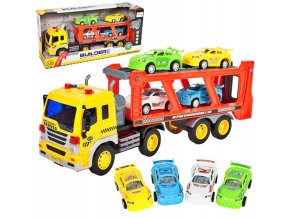 nakladni auto se 4 auticky City Builder