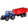 traktor s cervenou vleckou Farm Tractor 2