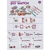 sestava na vyrobu hodinek DIY Watch 8