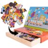 drevene magneticke puzzle Dopravni prostredky 6