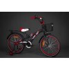 Detský bicykel Mexller BMX čierno-červený 20"
