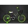 Detský bicykel Mexller BMX čierno-zelený 20 "