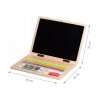 Ecotoys drevený notebook s magnetickým monitorom