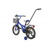 Mexller detský bicykel BMX 16 "s vodiacou tyčou modrý