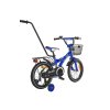 Mexller detský bicykel BMX 16 "s vodiacou tyčou modrý