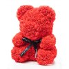 Medvedík z ruží červený Rose Bear 40 cm