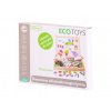 Ecotoys drevená magnetická tabuľka Puzzle