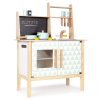 Ecotoys drevena kuchynka s kreslici tabuli 5