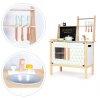 Ecotoys drevena kuchynka s kreslici tabuli 7
