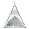 Ecotoys detsky stan Wigwam sedy 2