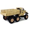 auto na dalkove ovladani sestikolove Army hnede 3