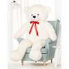 plysovy medved Hugo bily 170 cm