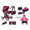 kocarek pro panenky 9346D set panenka cerny