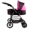 Alice kocarek pro panenky 9662 cerny 11
