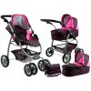 Alice kocarek pro panenky 9662 cerny