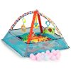 ecotoys hraci deka s 18 micky svetle modra